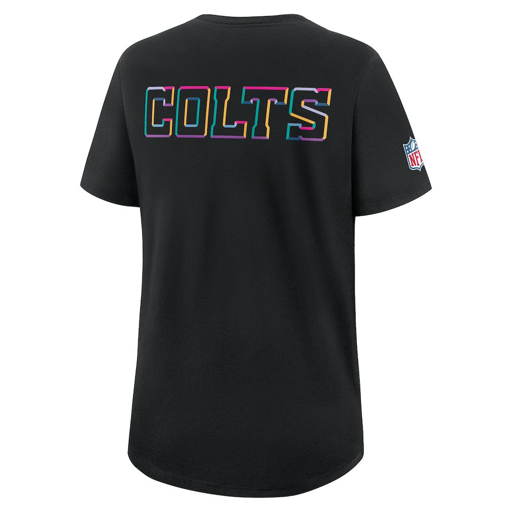 Women's 2025 NFL Crucial Catch Tri-Blend Dri-FIT T-Shirt - Indianapolis Colts