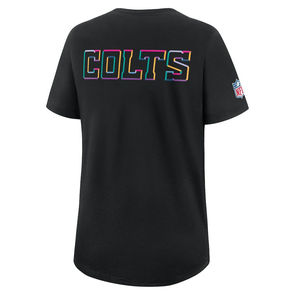 Women's 2025 NFL Crucial Catch Tri-Blend Dri-FIT T-Shirt - Indianapolis Colts
