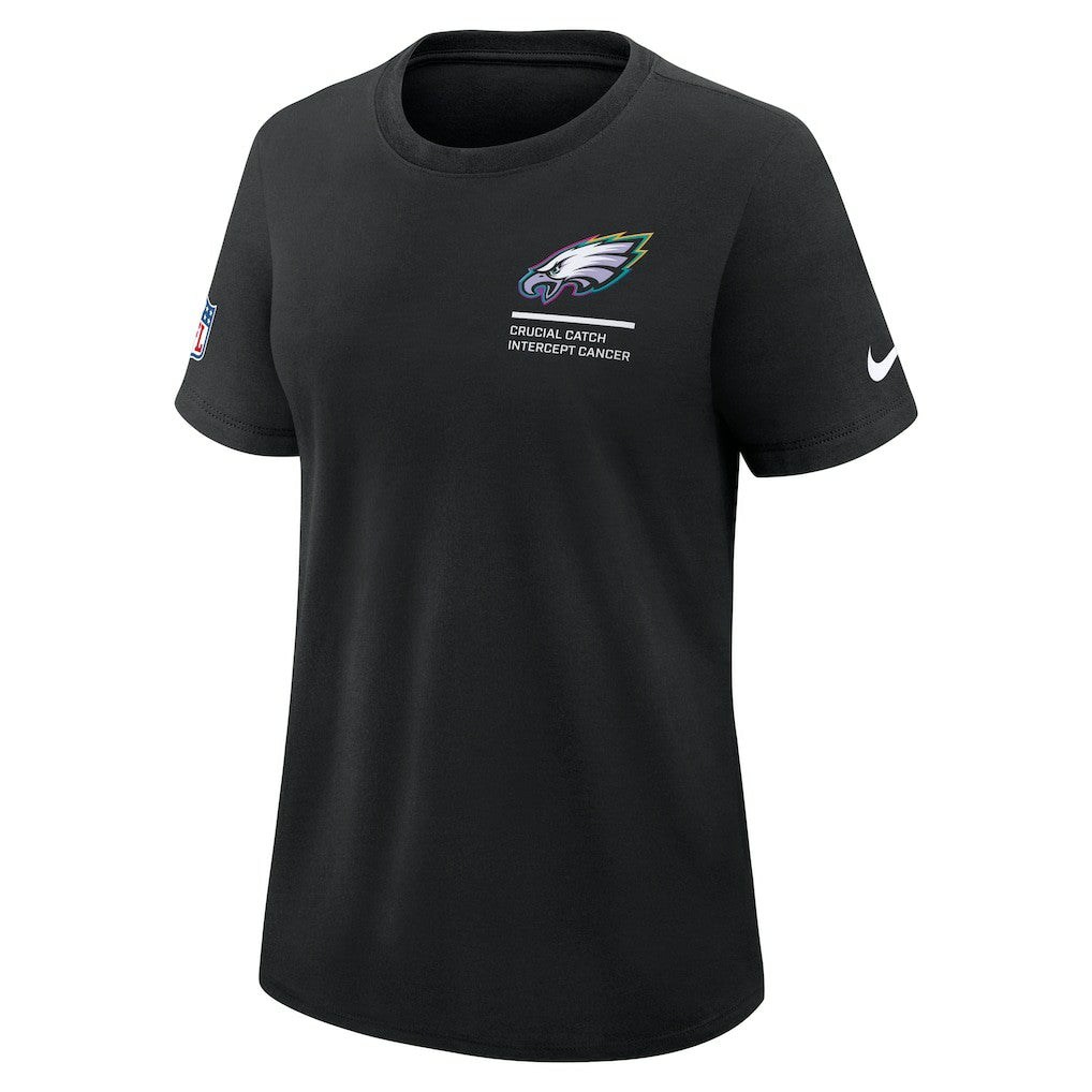 Women's 2025 NFL Crucial Catch Tri-Blend Dri-FIT T-Shirt - Philadelphia Eagles