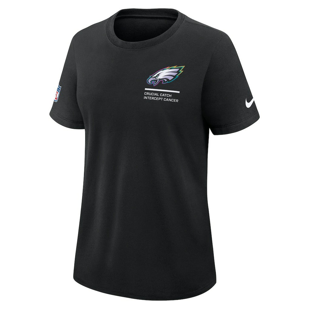 Women's 2025 NFL Crucial Catch Tri-Blend Dri-FIT T-Shirt - Philadelphia Eagles