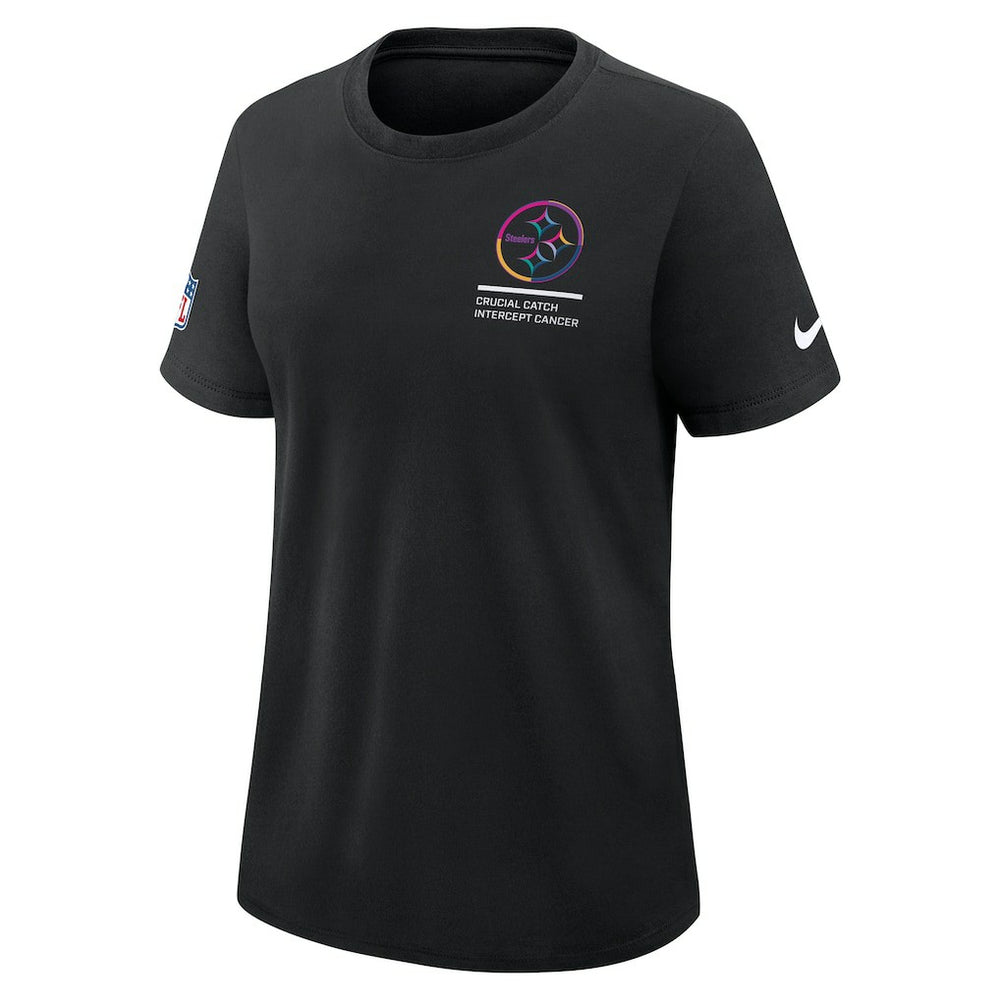 Women's 2025 NFL Crucial Catch Tri-Blend Dri-FIT T-Shirt - Pittsburgh Steelers