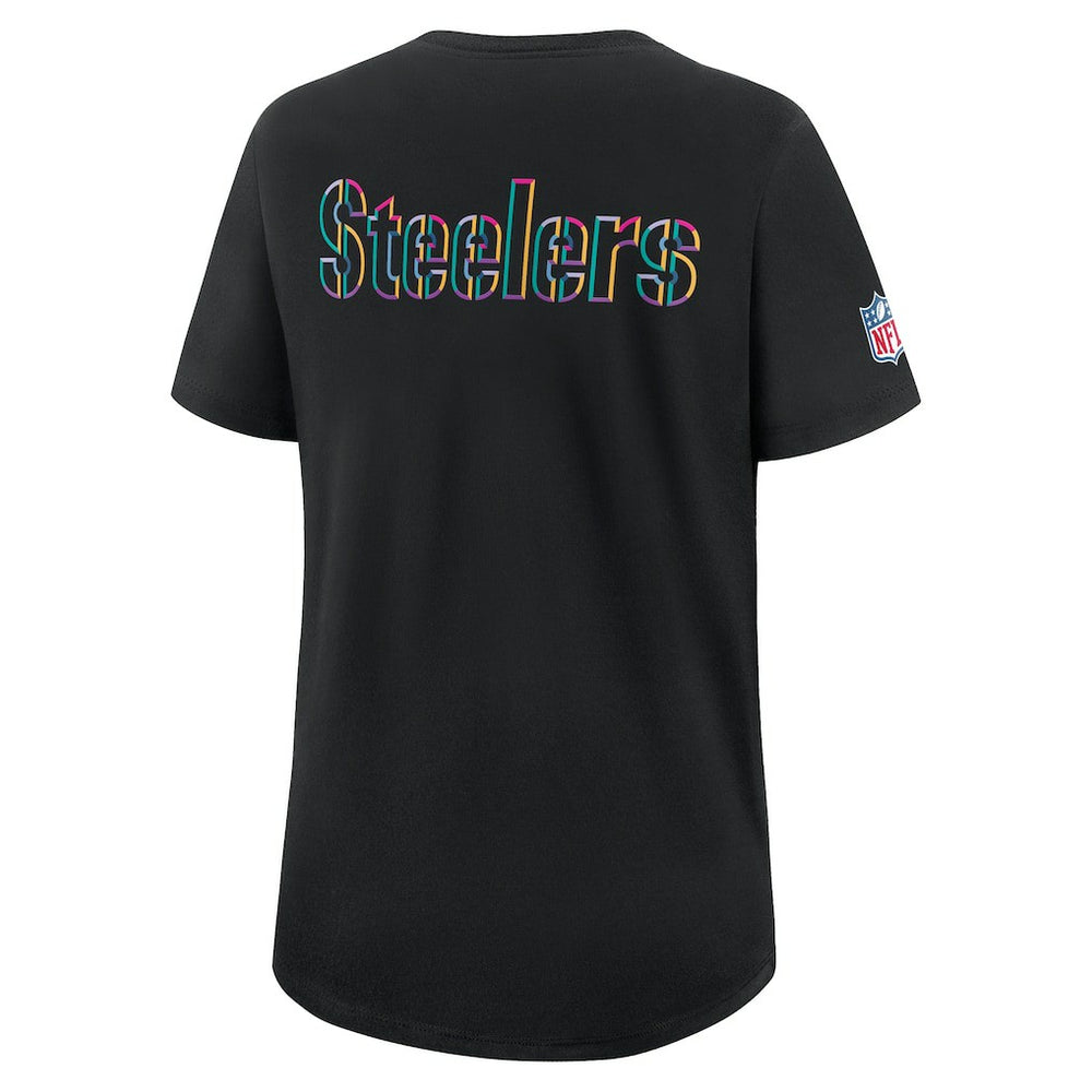 Women's 2025 NFL Crucial Catch Tri-Blend Dri-FIT T-Shirt - Pittsburgh Steelers