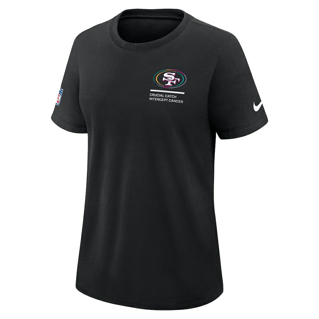 Women's 2025 NFL Crucial Catch Tri-Blend Dri-FIT T-Shirt - San Francisco 49ers