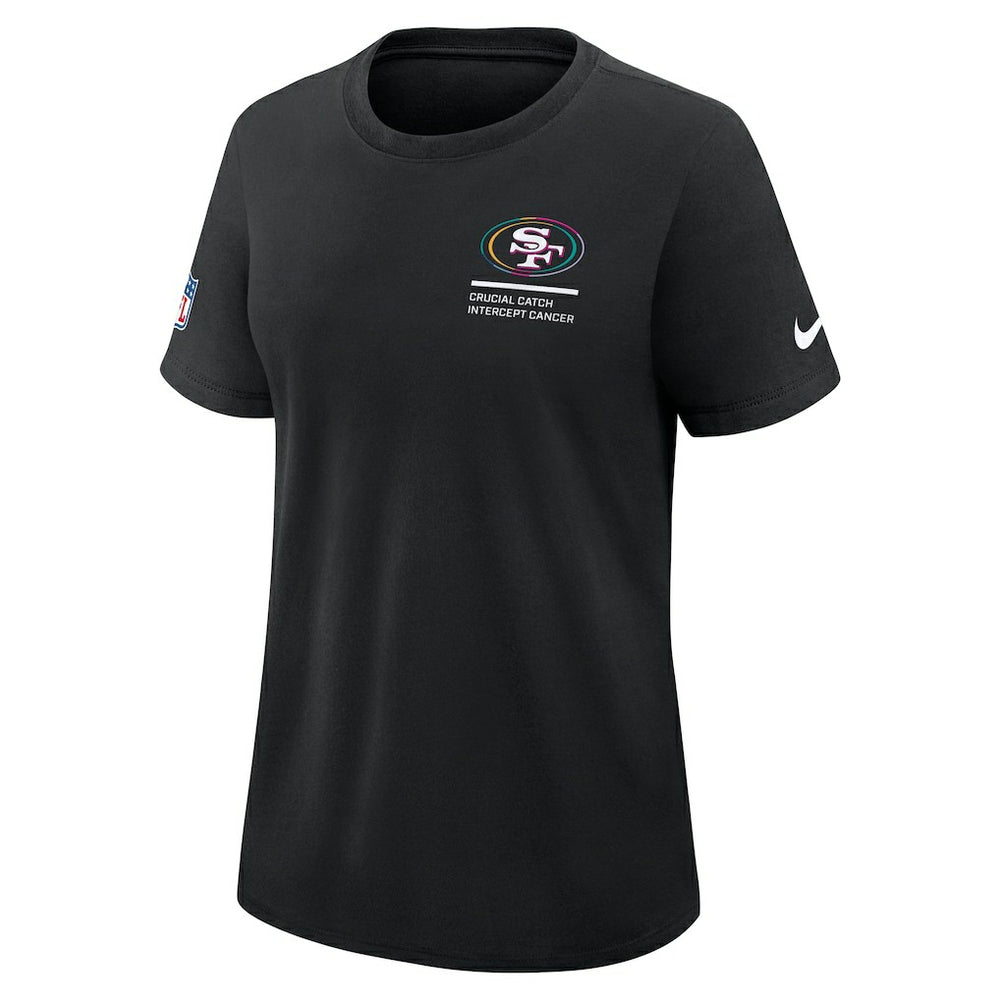 Women's 2025 NFL Crucial Catch Tri-Blend Dri-FIT T-Shirt - San Francisco 49ers