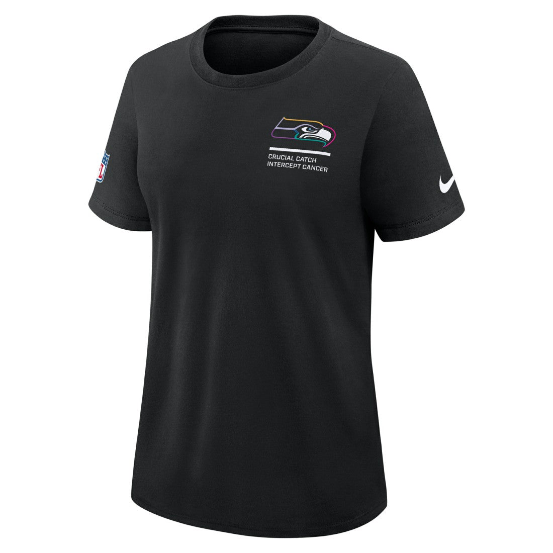 Women's 2025 NFL Crucial Catch Tri-Blend Dri-FIT T-Shirt - Seattle Seahawks