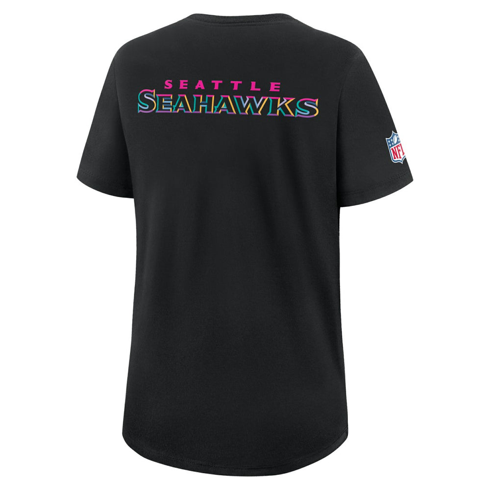 Women's 2025 NFL Crucial Catch Tri-Blend Dri-FIT T-Shirt - Seattle Seahawks