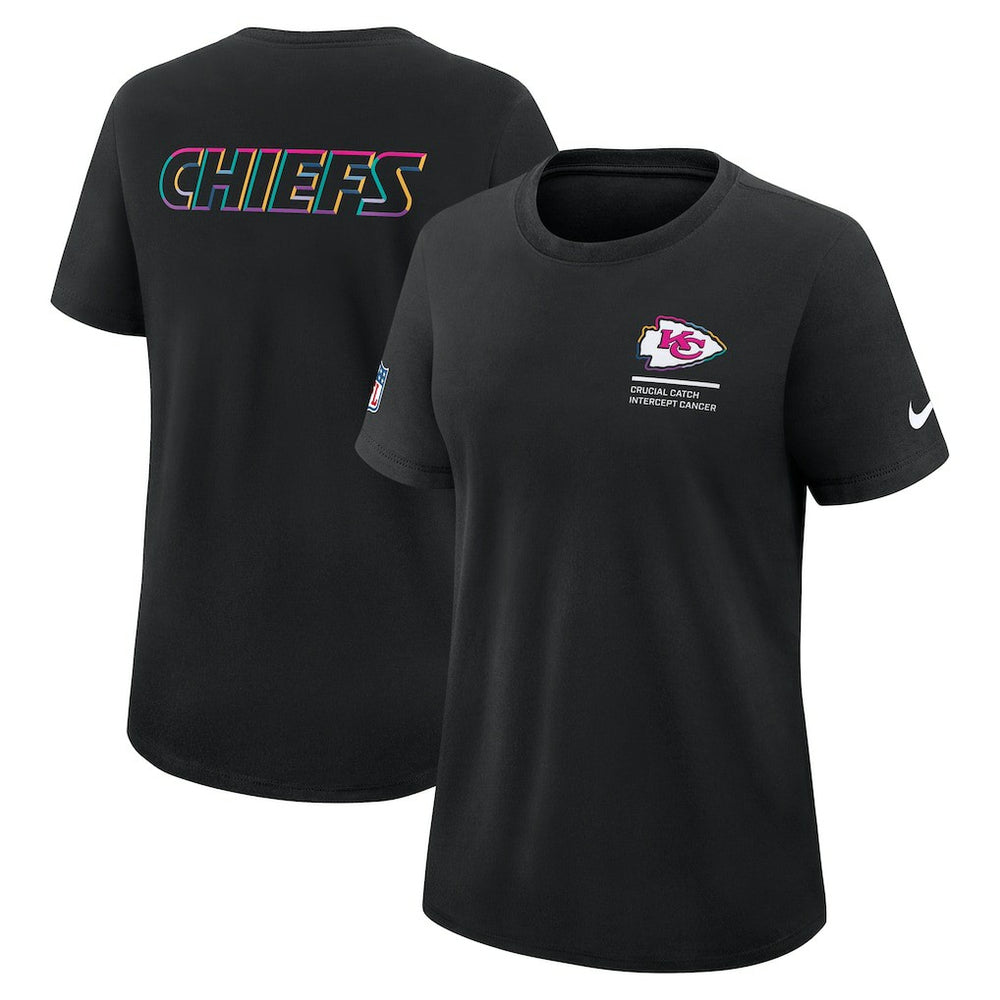 Women's 2025 NFL Crucial Catch Tri-Blend Dri-FIT T-Shirt - Kansas City Chiefs