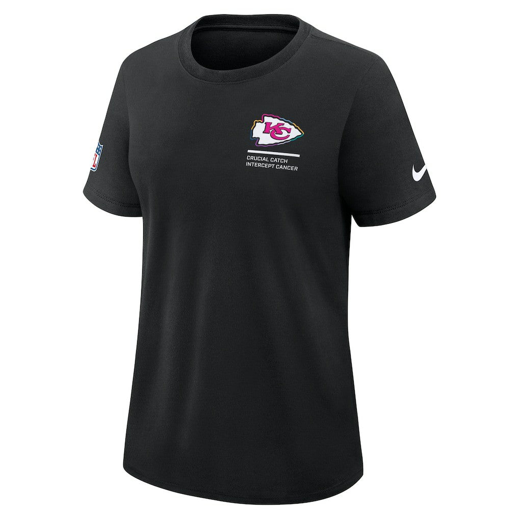 Women's 2025 NFL Crucial Catch Tri-Blend Dri-FIT T-Shirt - Kansas City Chiefs