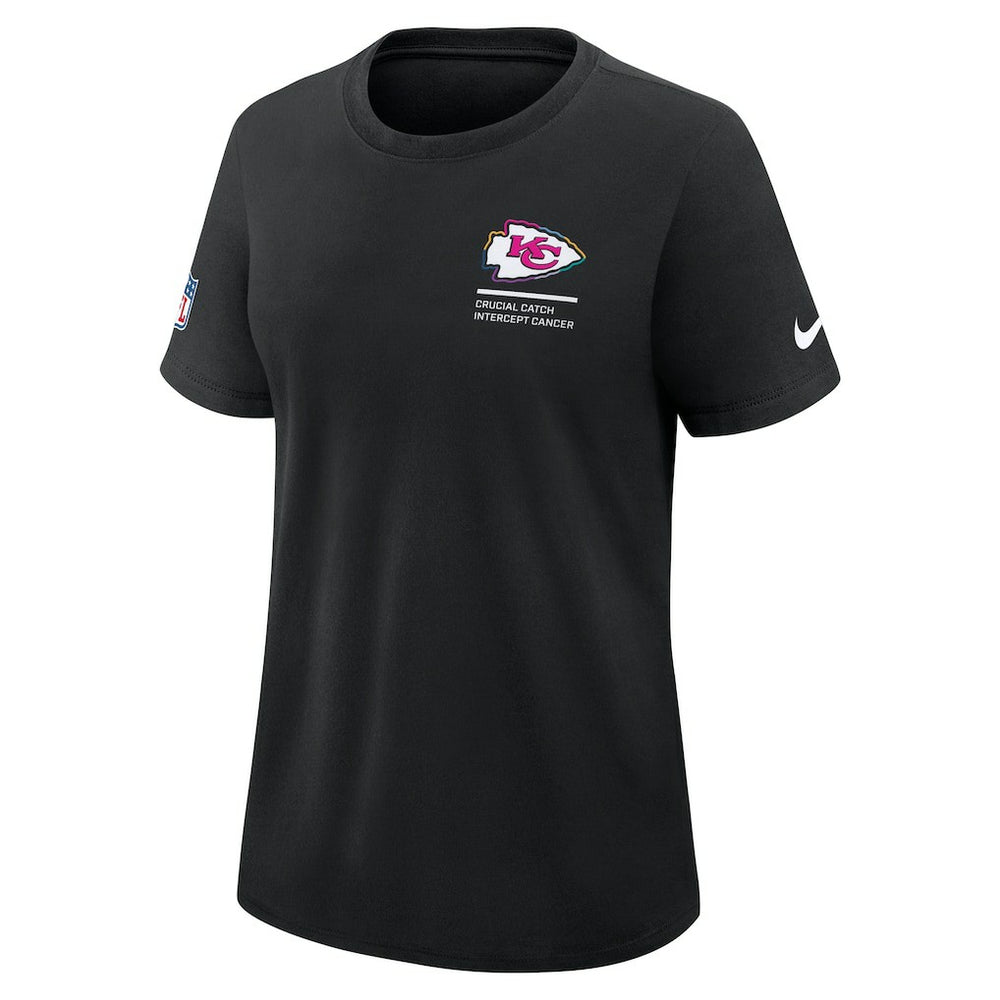 Women's 2025 NFL Crucial Catch Tri-Blend Dri-FIT T-Shirt - Kansas City Chiefs