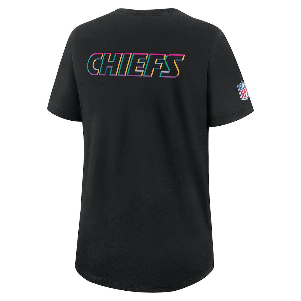Women's 2025 NFL Crucial Catch Tri-Blend Dri-FIT T-Shirt - Kansas City Chiefs