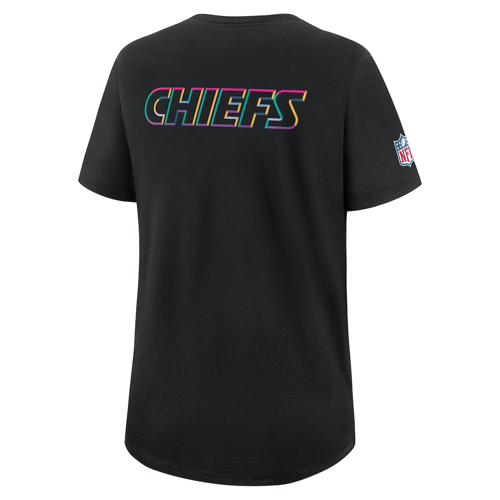 Women's 2025 NFL Crucial Catch Tri-Blend Dri-FIT T-Shirt - Kansas City Chiefs