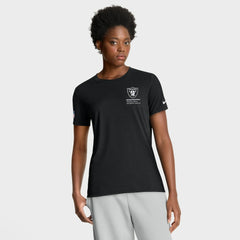 Women's 2025 NFL Crucial Catch Tri-Blend Dri-FIT T-Shirt - Las Vegas Raiders