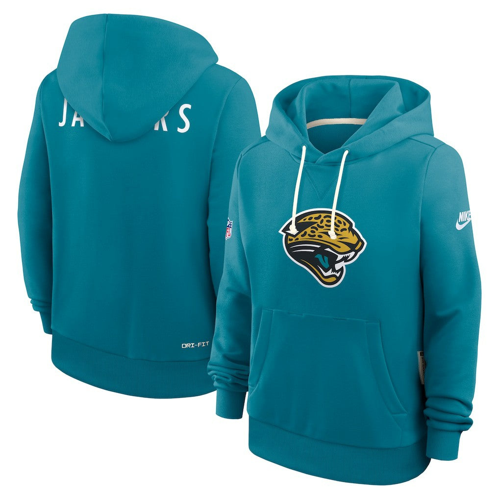 Women's Throwback Sideline Standard Issue Dri-FIT Hoodie - Jacksonville Jaguars