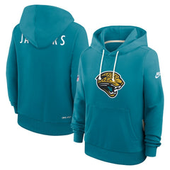 Women's Throwback Sideline Standard Issue Dri-FIT Hoodie - Jacksonville Jaguars