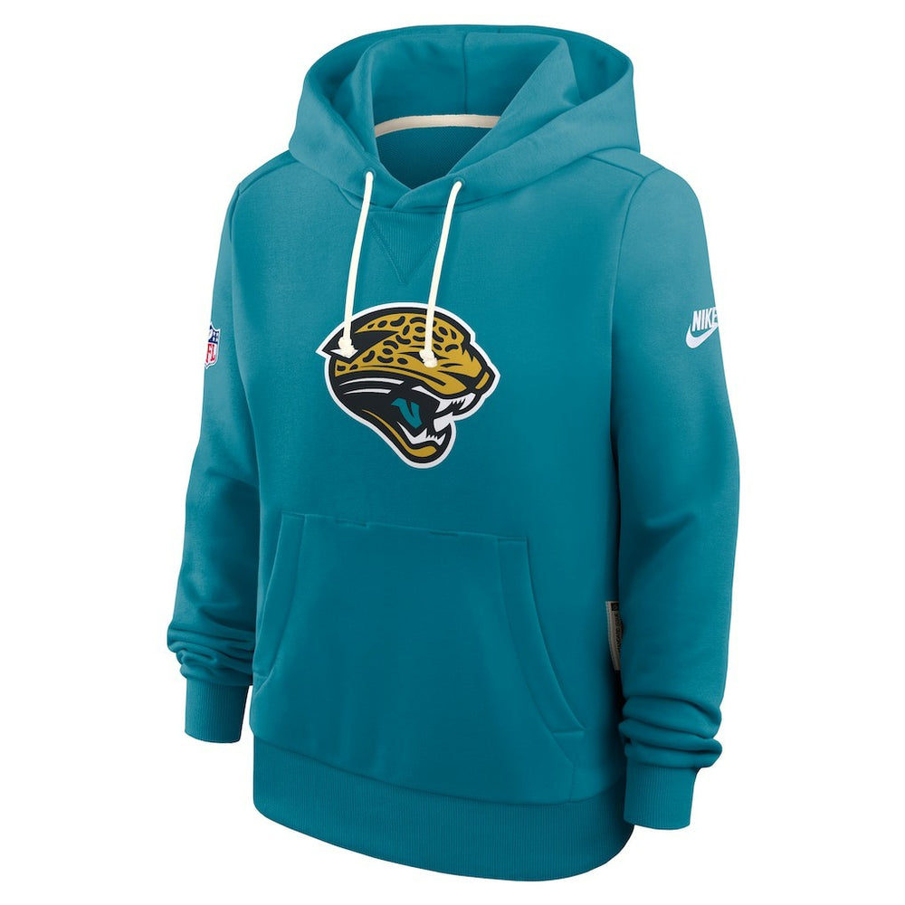 Women's Throwback Sideline Standard Issue Dri-FIT Hoodie - Jacksonville Jaguars
