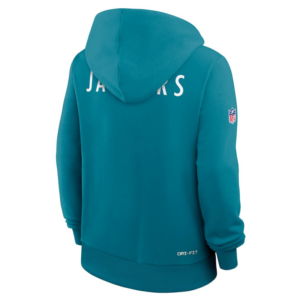 Women's Throwback Sideline Standard Issue Dri-FIT Hoodie - Jacksonville Jaguars