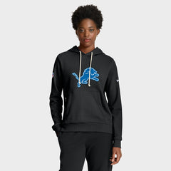Women's Throwback Sideline Standard Issue Dri-FIT Hoodie - Detroit Lions