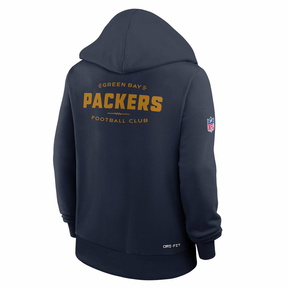 Women's Sideline Standard Issue Dri-FIT Hoodie - Green Bay Packers