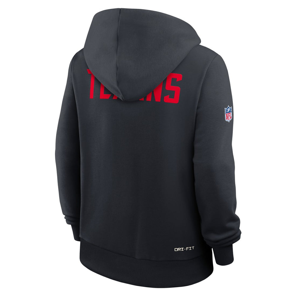 Women's Throwback Sideline Standard Issue Dri-FIT Hoodie - Houston Texans
