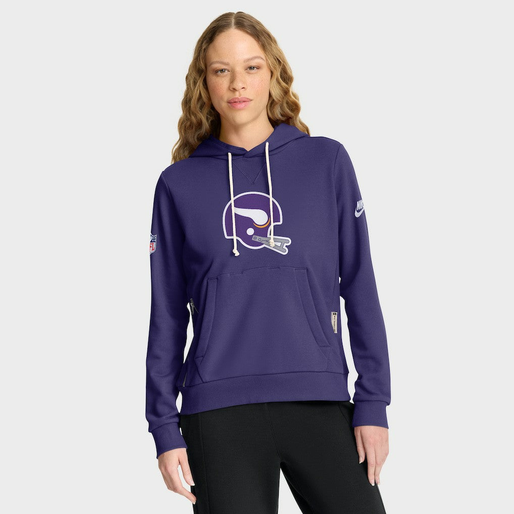 Women's Throwback Sideline Standard Issue Dri-FIT Hoodie - Minnesota Vikings