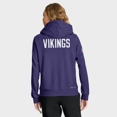 Women's Throwback Sideline Standard Issue Dri-FIT Hoodie - Minnesota Vikings