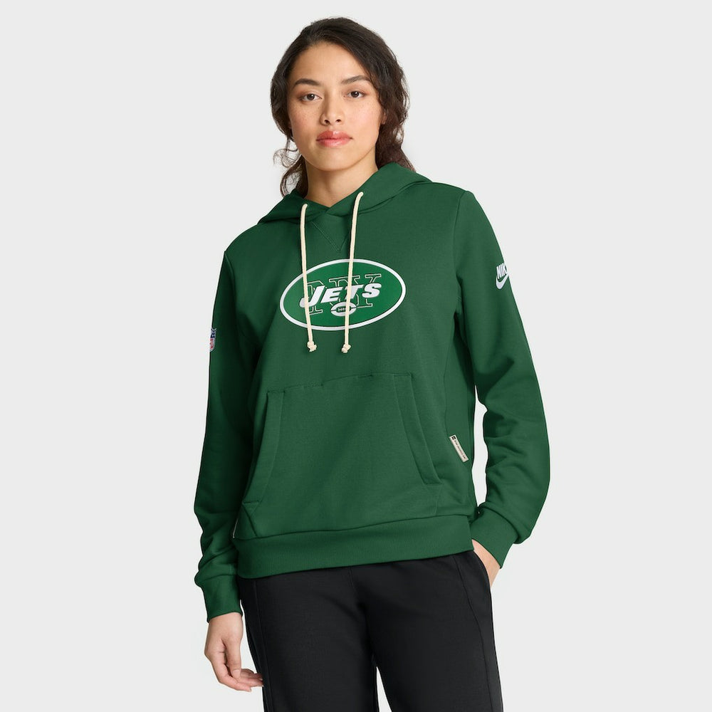 Women's Throwback Sideline Standard Issue Dri-FIT Hoodie - New York Jets