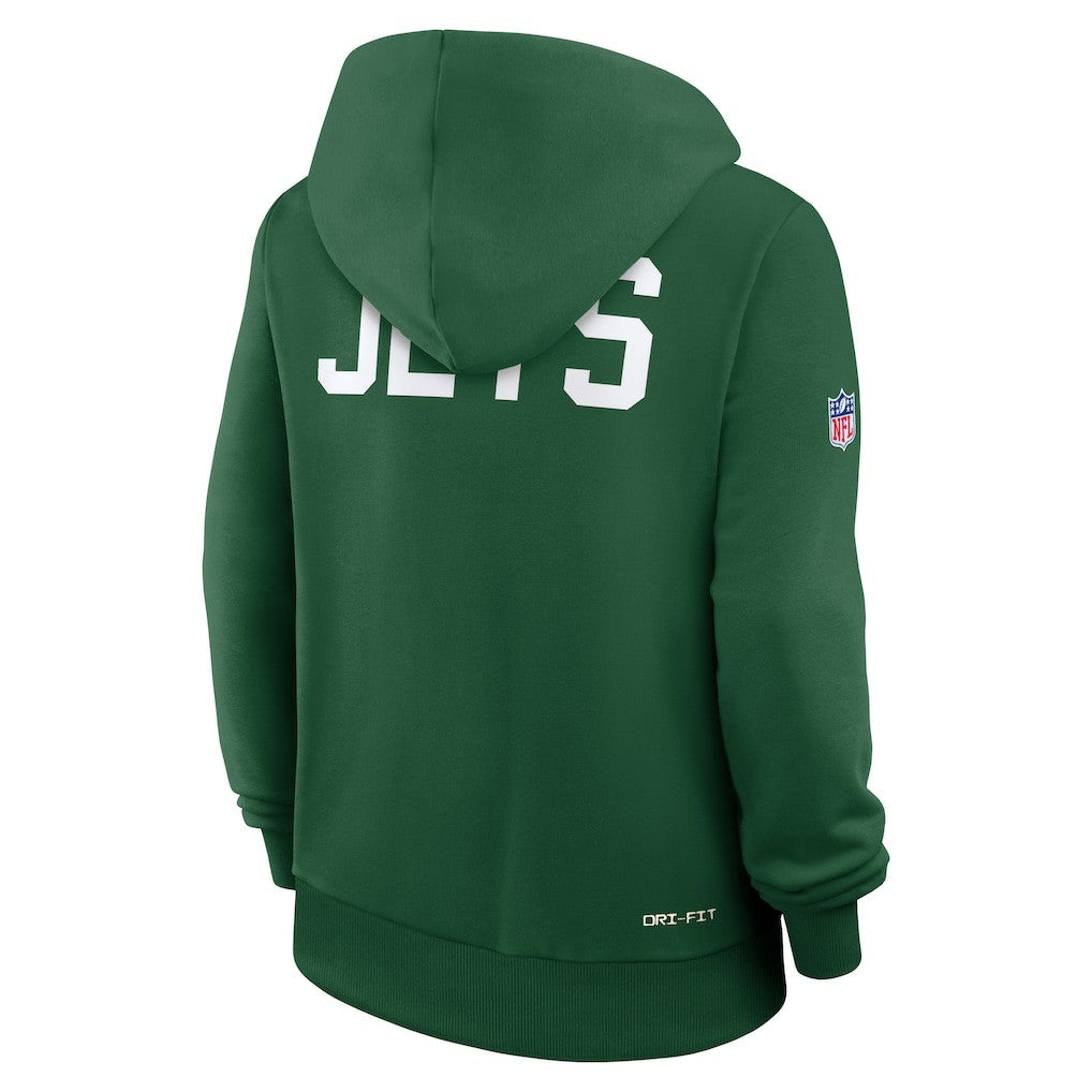 Women's Throwback Sideline Standard Issue Dri-FIT Hoodie - New York Jets