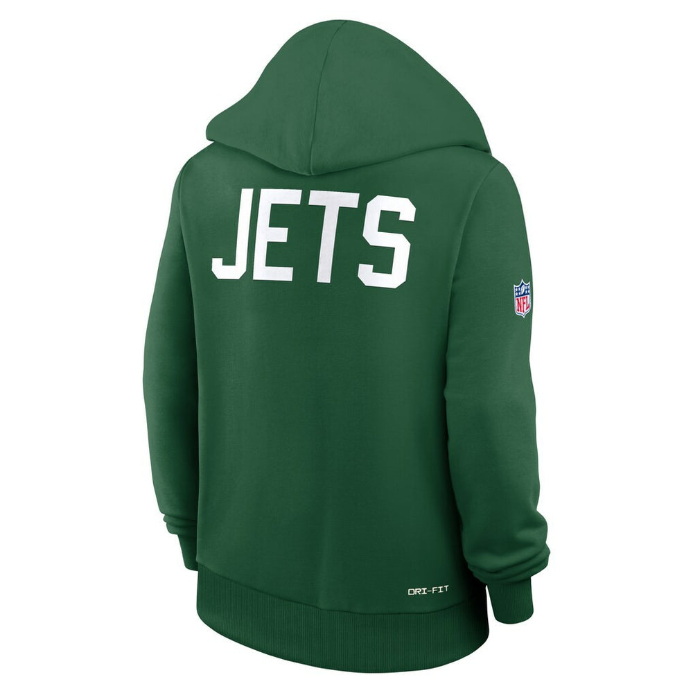 Women's Throwback Sideline Standard Issue Dri-FIT Hoodie - New York Jets