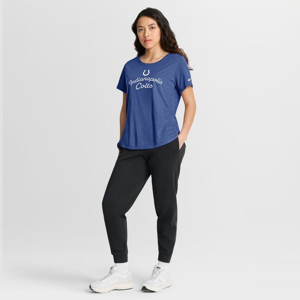 Women's Script Tri-Blend T-Shirt - Indianapolis Colts