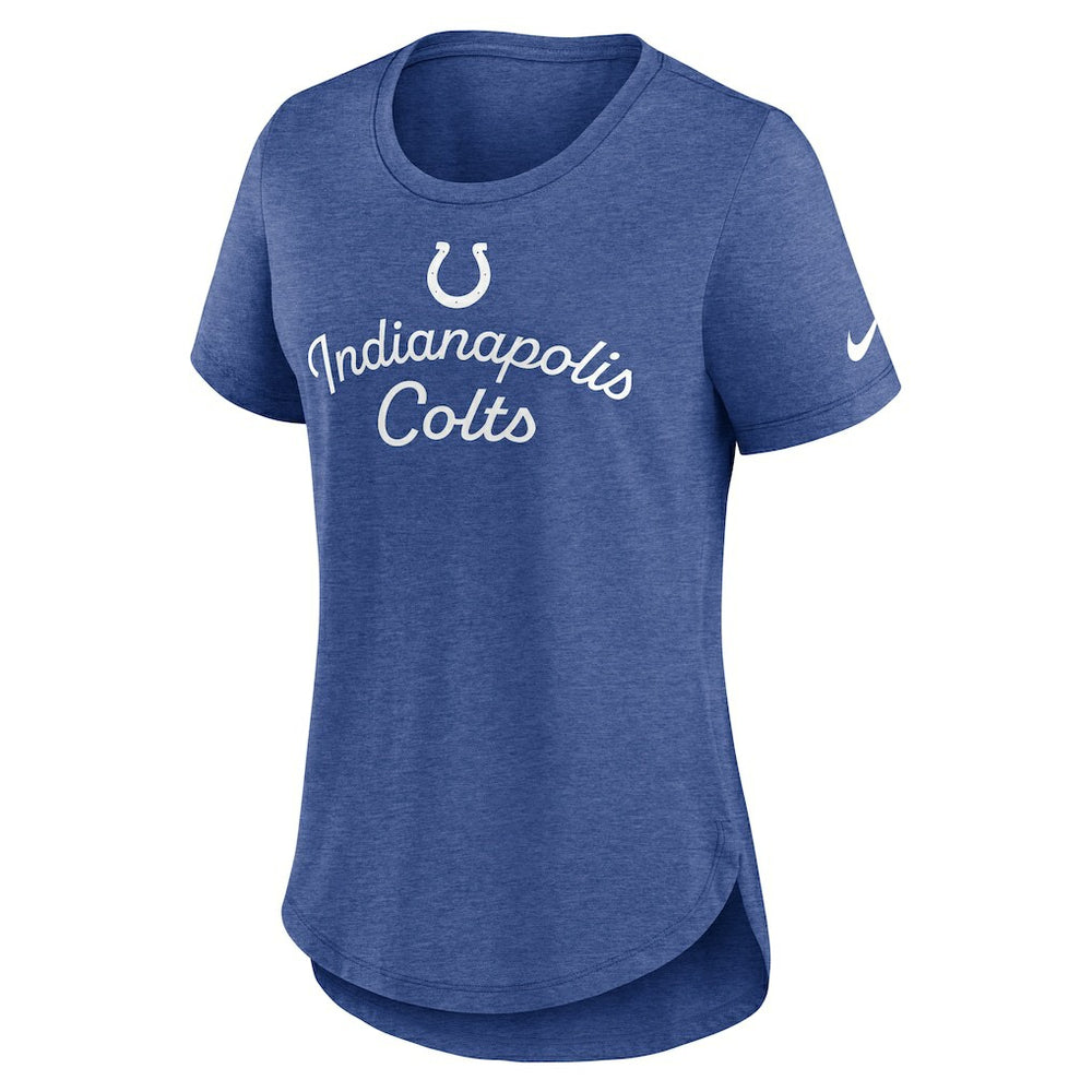 Women's Script Tri-Blend T-Shirt - Indianapolis Colts