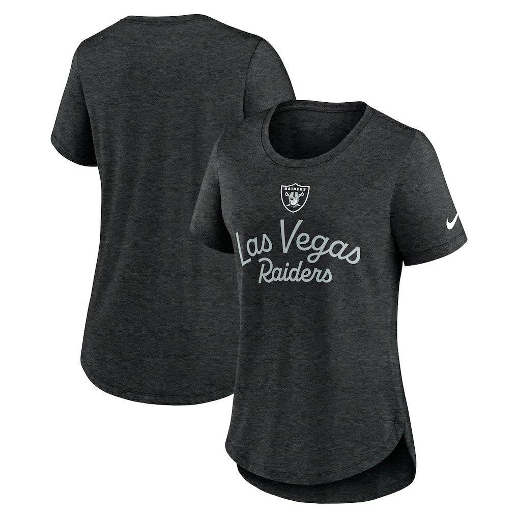 Women's Script Tri-Blend T-Shirt - Las Vegas Raiders