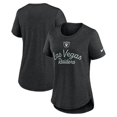 Women's Script Tri-Blend T-Shirt - Las Vegas Raiders