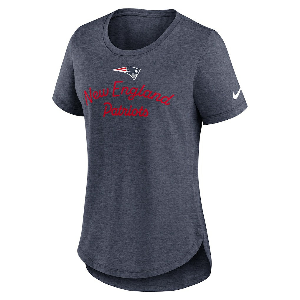 Women's Script Tri-Blend T-Shirt - New England Patriots