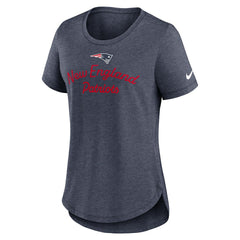 Women's Script Tri-Blend T-Shirt - New England Patriots
