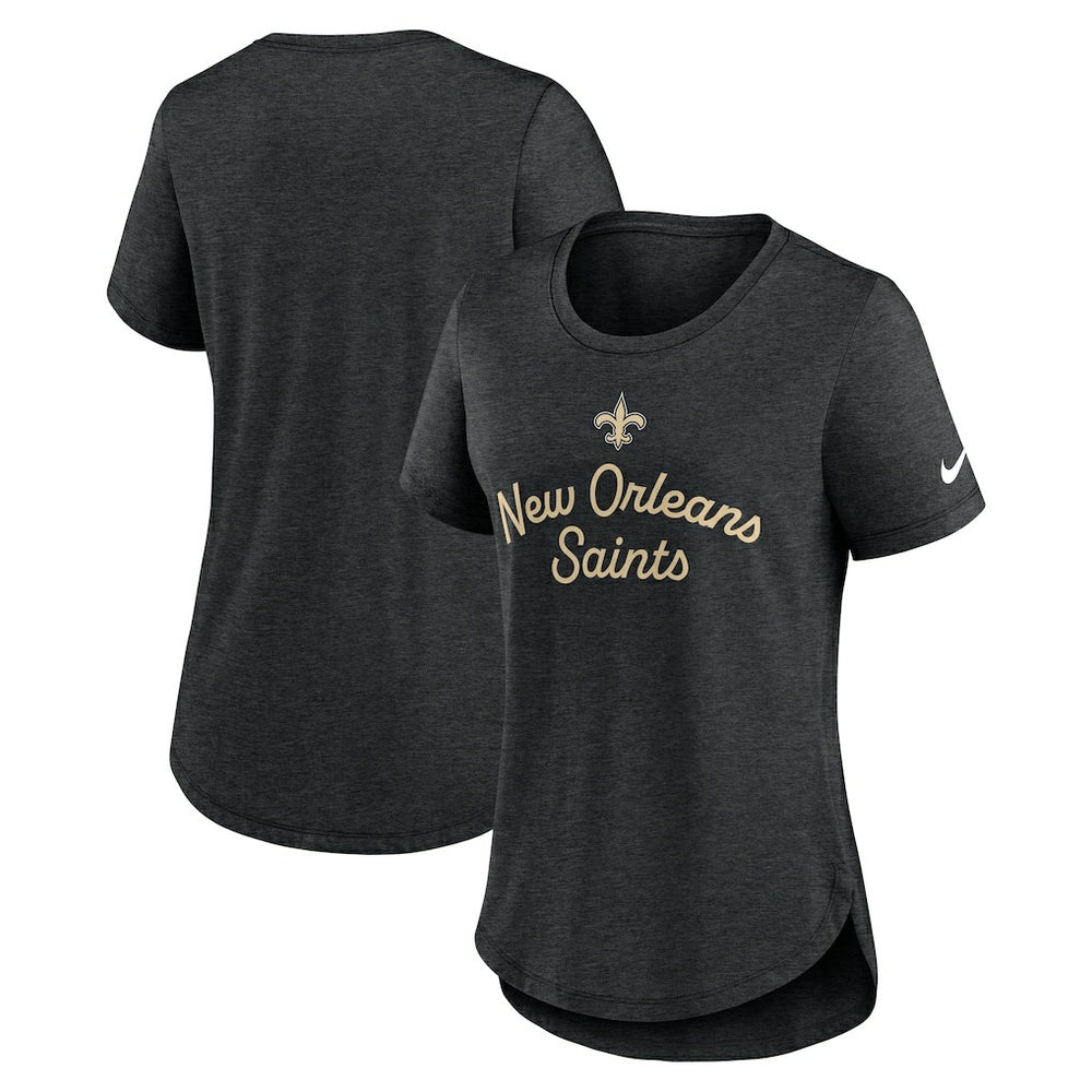 Women's Script Tri-Blend T-Shirt - New Orleans Saints