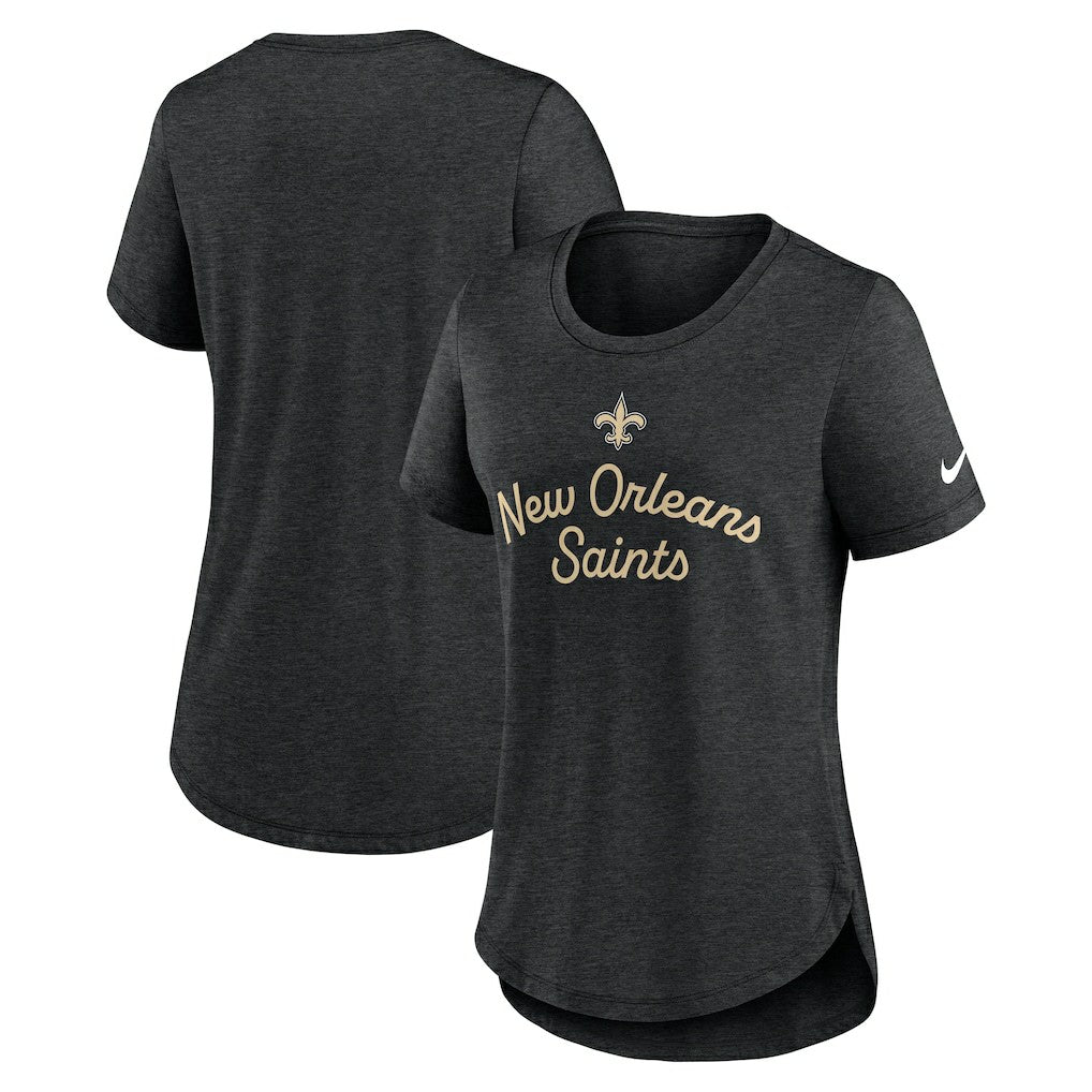 Women's Script Tri-Blend T-Shirt - New Orleans Saints