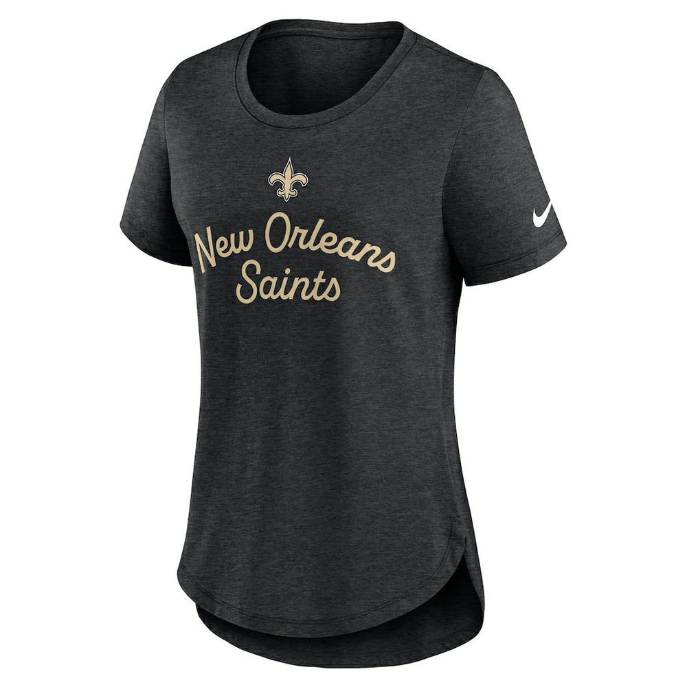 Women's Script Tri-Blend T-Shirt - New Orleans Saints