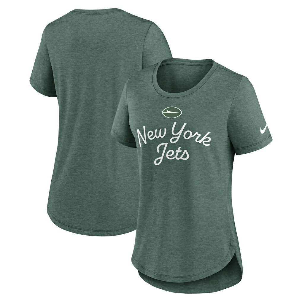 Women's Script Tri-Blend T-Shirt - New York Jets