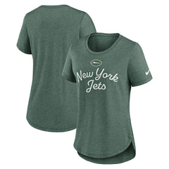 Women's Script Tri-Blend T-Shirt - New York Jets