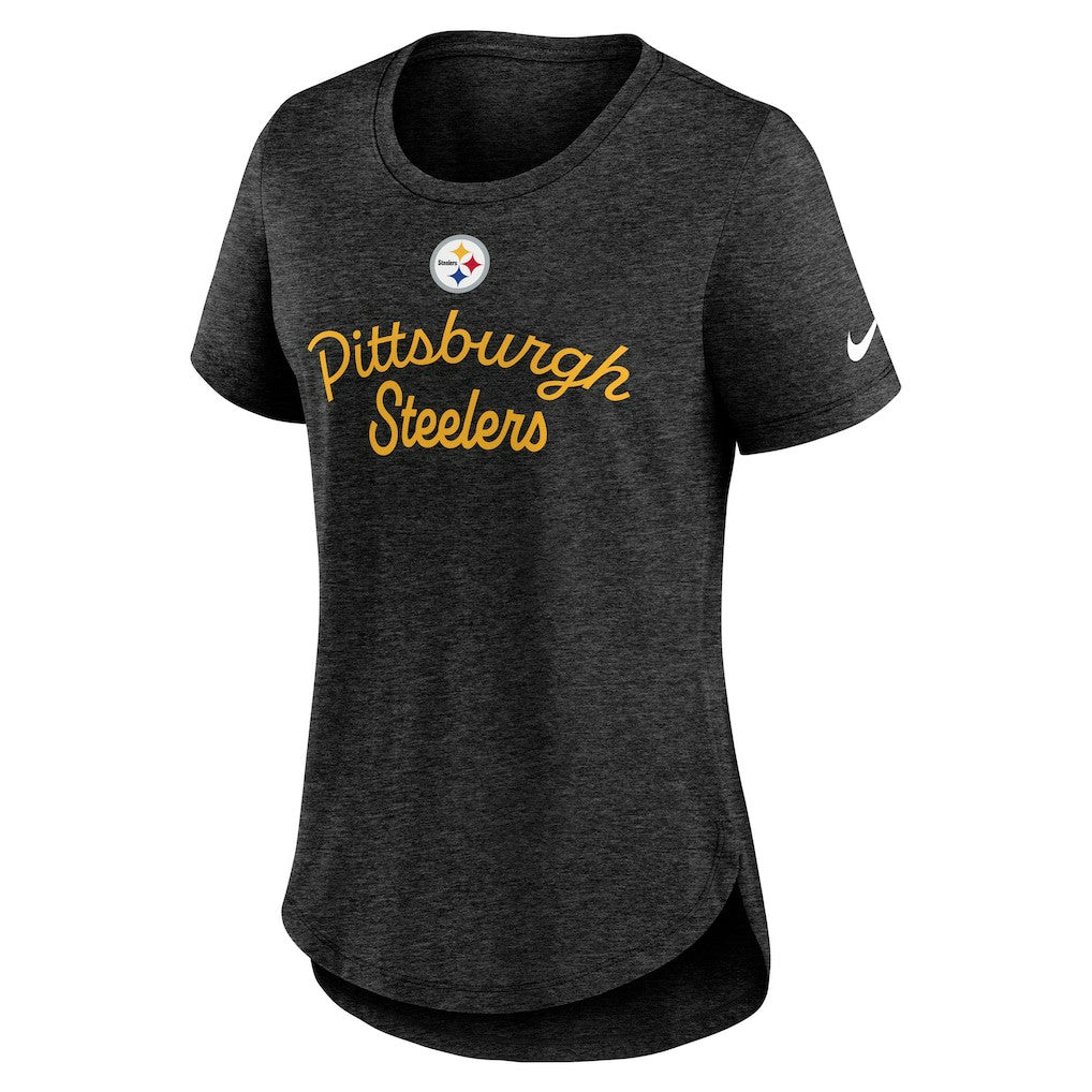Women's Script Tri-Blend T-Shirt - Pittsburgh Steelers
