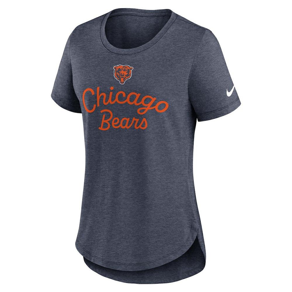 Women's Script Tri-Blend T-Shirt - Chicago Bears