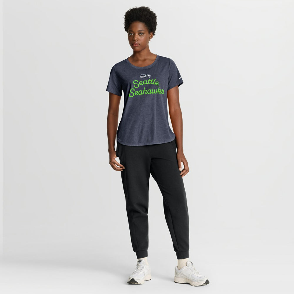 Women's Script Tri-Blend T-Shirt - Seattle Seahawks
