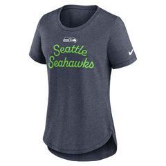 Women's Script Tri-Blend T-Shirt - Seattle Seahawks