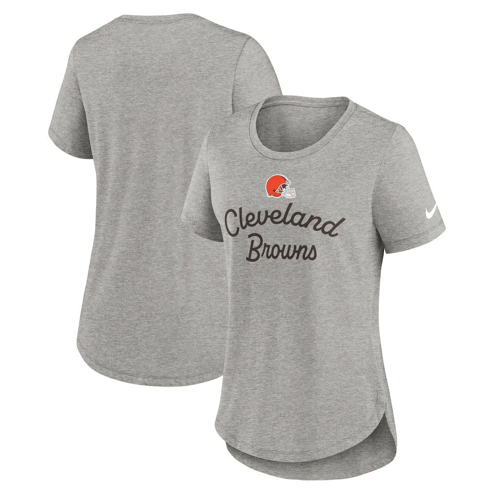 Women's Script Tri-Blend T-Shirt - Cleveland Browns