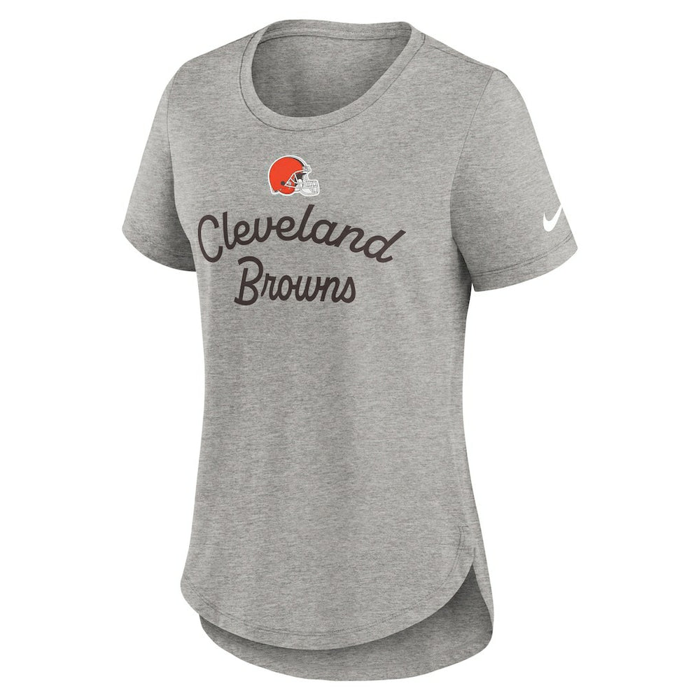 Women's Script Tri-Blend T-Shirt - Cleveland Browns