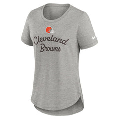 Women's Script Tri-Blend T-Shirt - Cleveland Browns