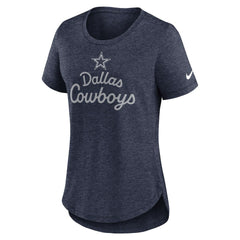 Women's Script Tri-Blend T-Shirt - Dallas Cowboys