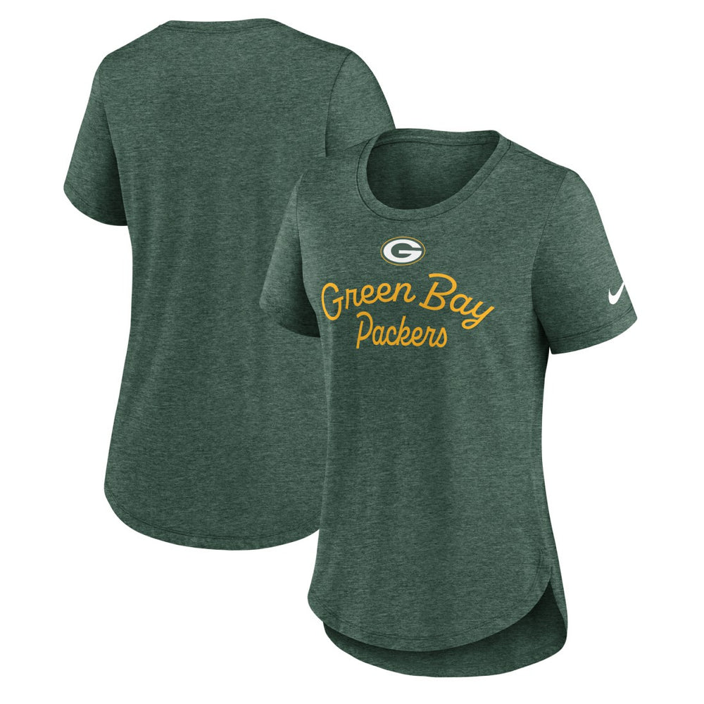 Women's Script Tri-Blend T-Shirt - Green Bay Packers