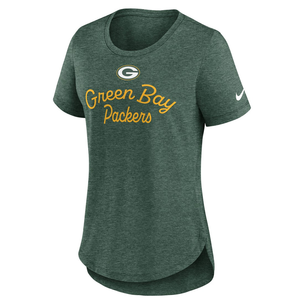 Women's Script Tri-Blend T-Shirt - Green Bay Packers