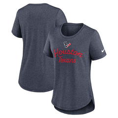 Women's Script Tri-Blend T-Shirt - Houston Texans